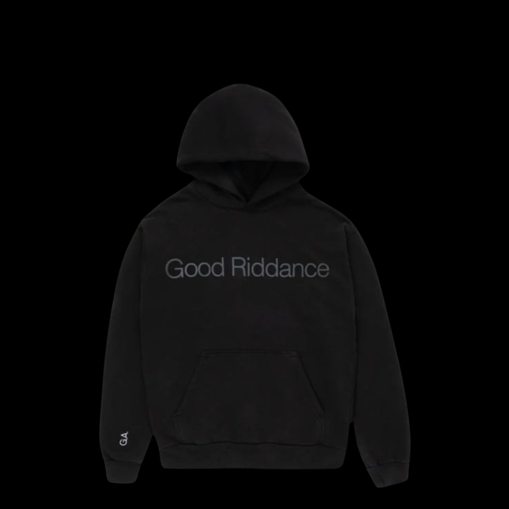 Good Riddance Black Graphic Hoodie